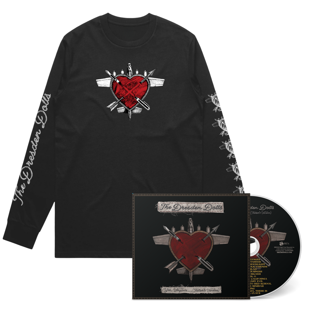 Yes, Virginia…(Tailor’s Version) Deluxe Digipack CD + Heartplane Longsleeve Pack (PRE-ORDER)