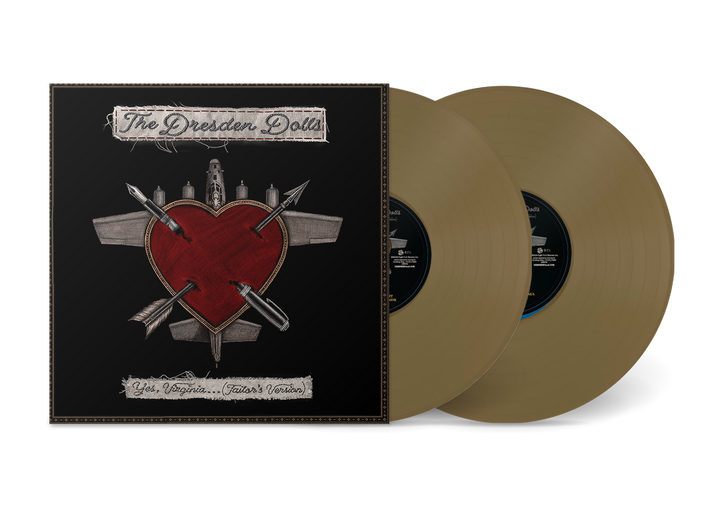 Yes, Virginia…(Tailor’s Version) Gold Double Vinyl Gatefold Album +  Heartplane Longsleeve T-Shirt Pack. (PRE-ORDER)