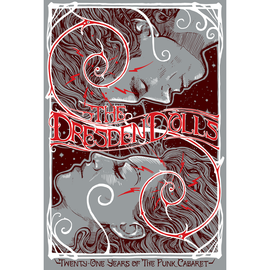 Malleus 21st Anniversary Red/Clay Digitally-Printed Poster