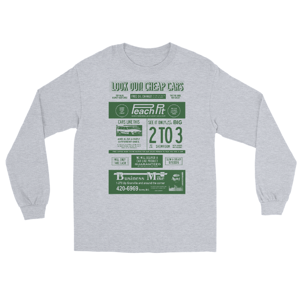 Newspaper Long Sleeve Tee