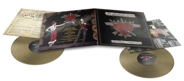Yes, Virginia…(Tailor’s Version) Gold Double Vinyl Gatefold Album +  Heartplane Longsleeve T-Shirt Pack. (PRE-ORDER)